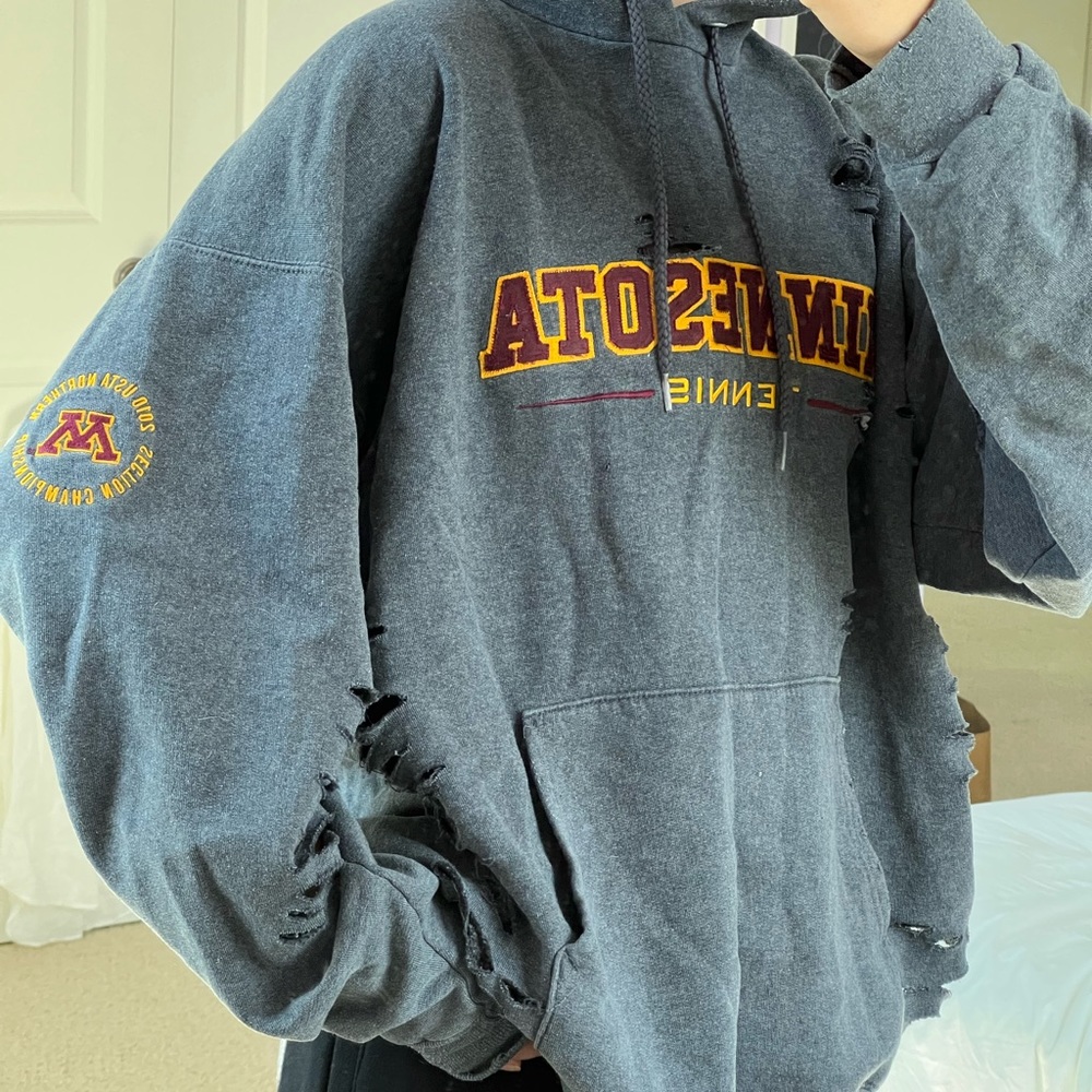 LF vintage distressed Minnesota Tennis hoodie